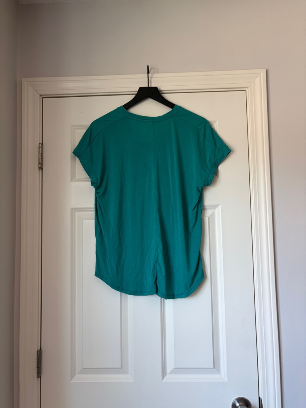 Mondetta Teal V-Neck Short Sleeve Tee - Picture 3 of 3